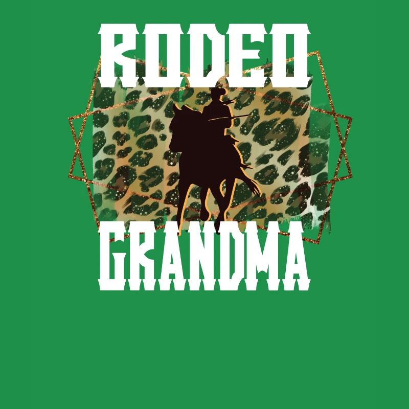 Rodeo Oma Beste Rodeo-Reiter Großmutter Geschenk
