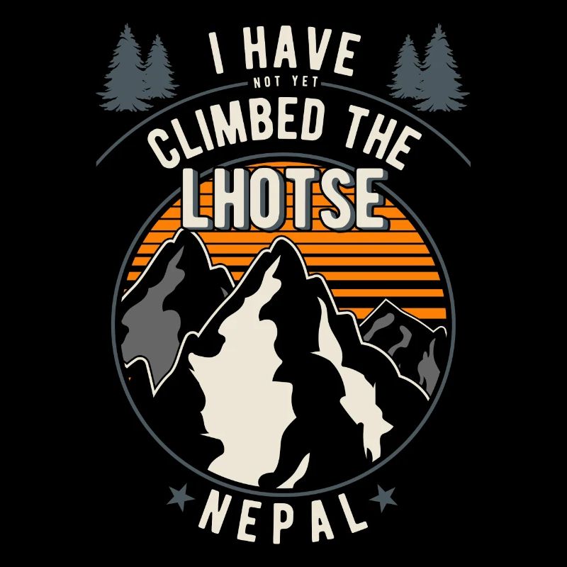 Wanderer - Kletterer Wandern Lhotse