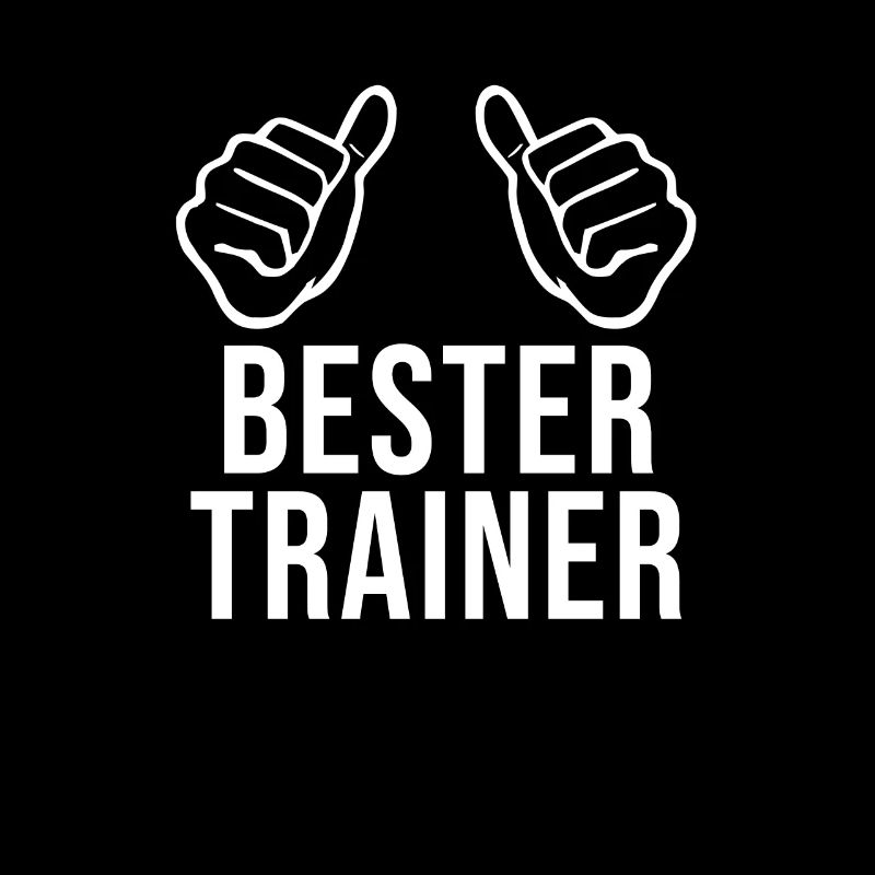Bester Trainer Spruch Geschenk Shirt
