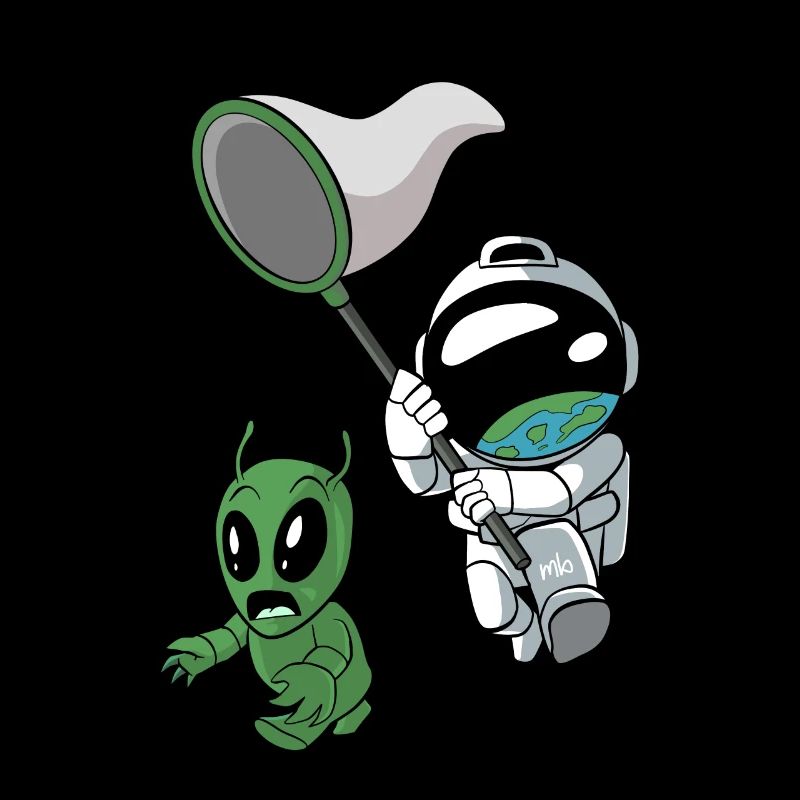 Astronaut Alien Außerirdischer