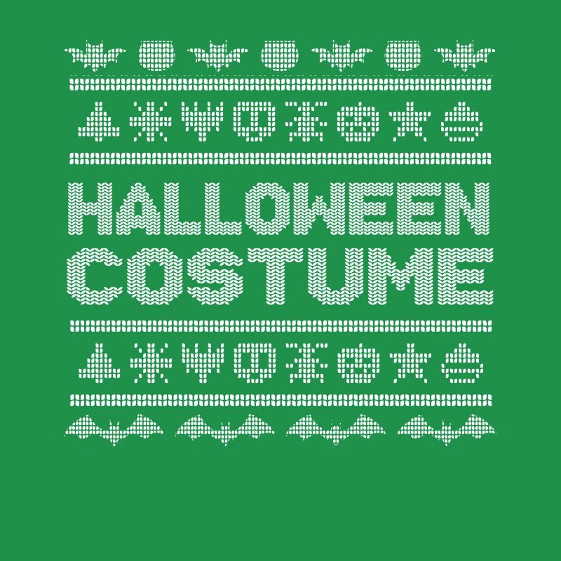 Stitch Pattern Funny Creatures Scary Halloween