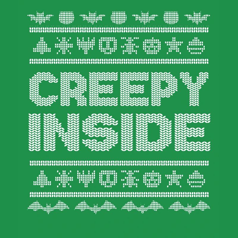 Stitch Pattern Funny Creatures Inside Halloween