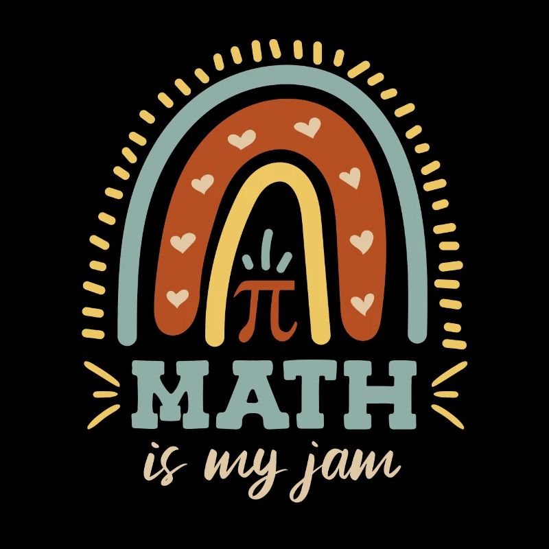 Math est mon jam pi day mathématicien