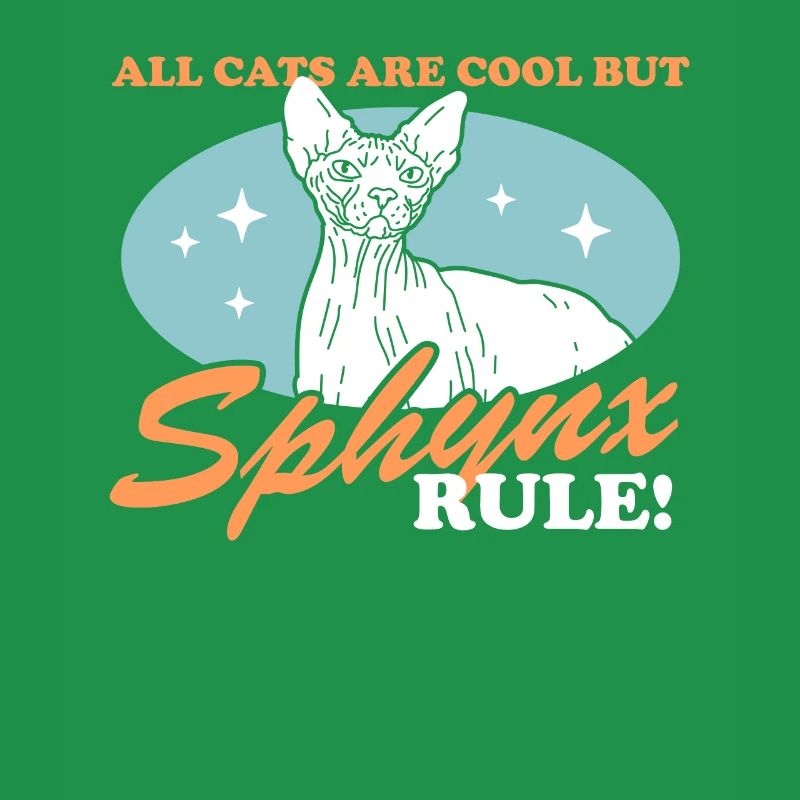Sphynx Cat Cat Propriétaire De Chat Propriétaire de Chat Cadeau
