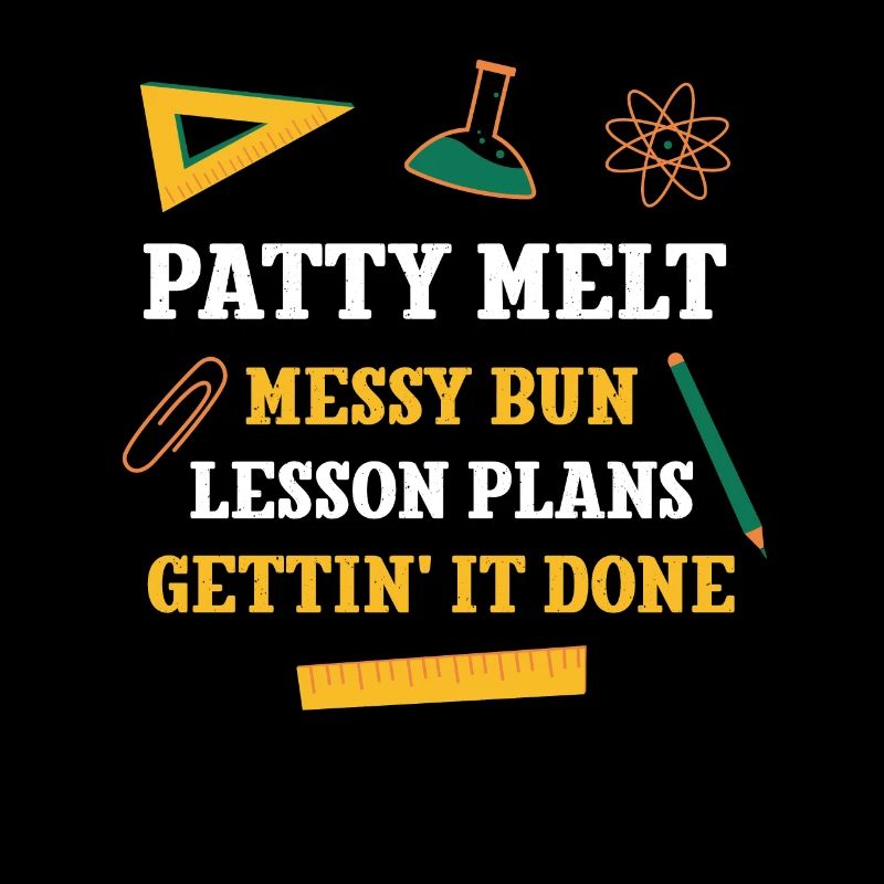 Patty Melt Messy Bun Plans de leçon Drôle d’enseignant