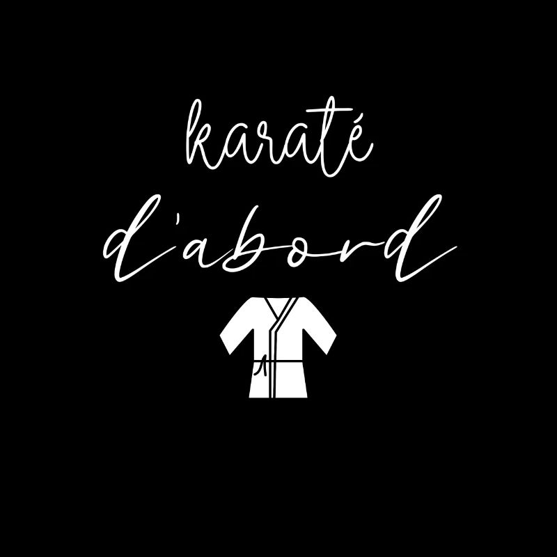 karaté d'abord