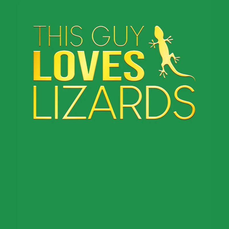 This guy loves lizards
