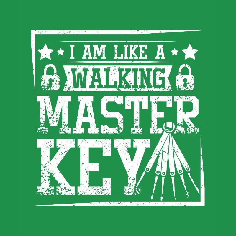 I'm like a walking master key locksmith