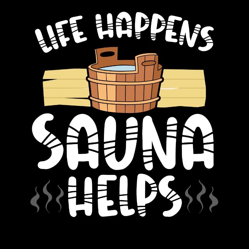 Das Leben Passiert Sauna Hilft