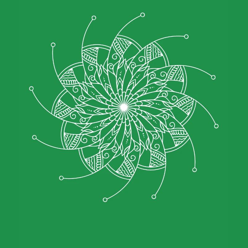 Rotating Mandala