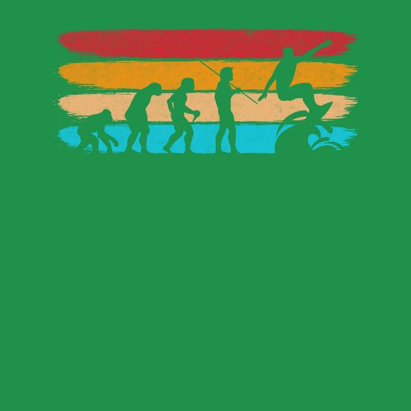 Surfing Evolution Surfer Water Surfer
