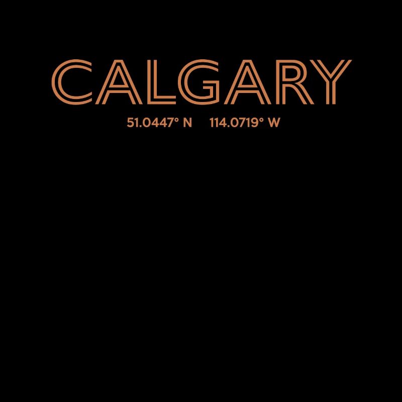Canada City Coordinates - Calgary