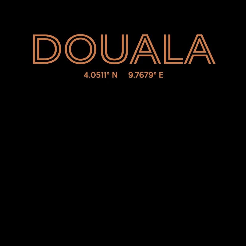 Cameroon City Coordinates - Douala