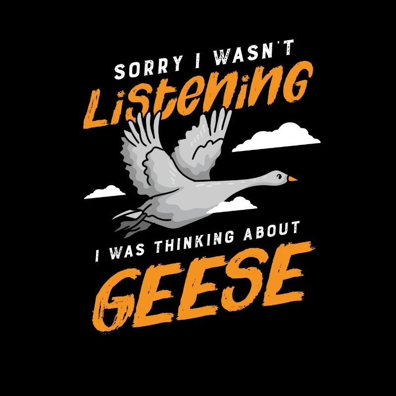 Denken Sie an Gänse Netter Gänsevogel Natur