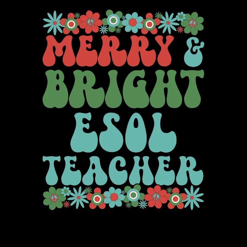 ESOL Professeur Noël Professeur d’anglais Cadeaux de Noël
