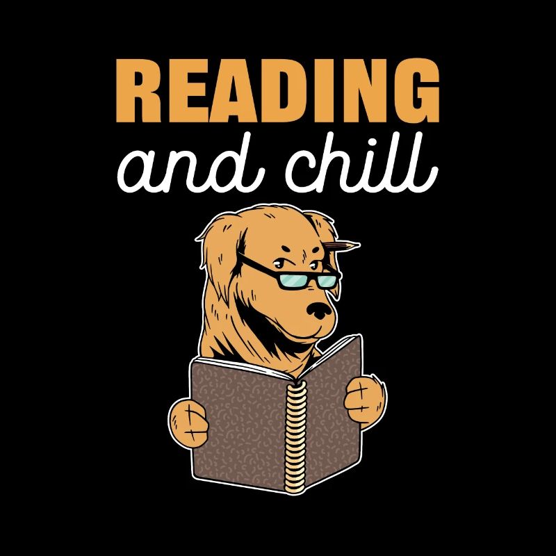 Reading and Chill Book Lover Librarian Book Reader