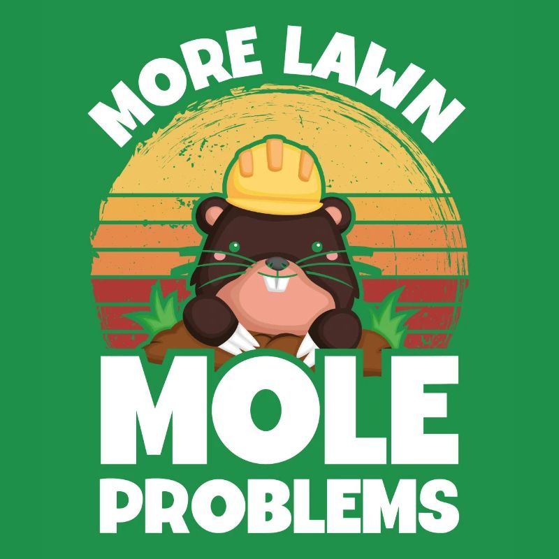 More problems with lawn moles