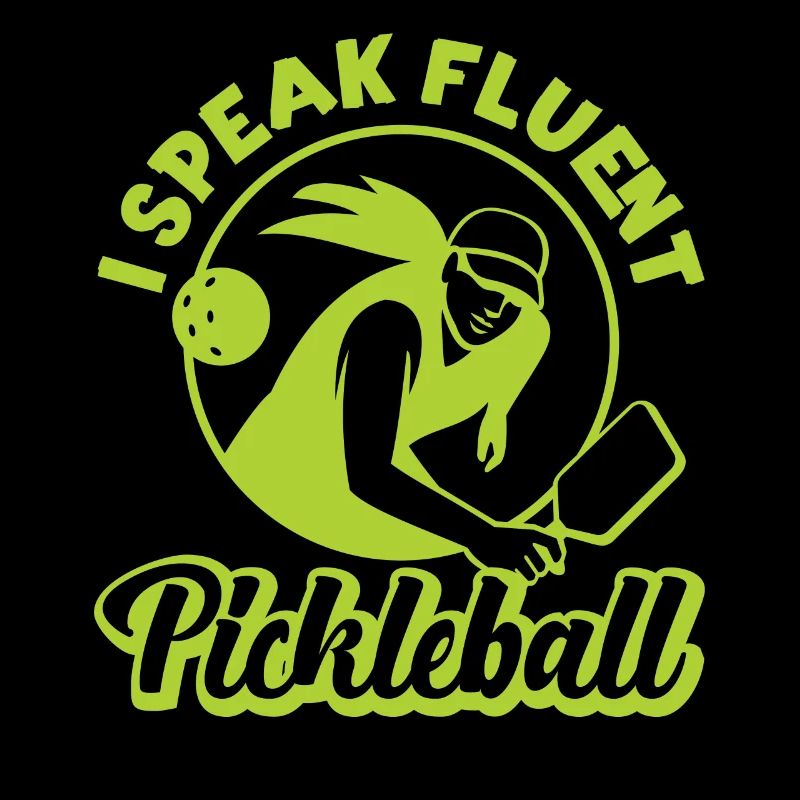 Pickleball Retro I Speak Fluent