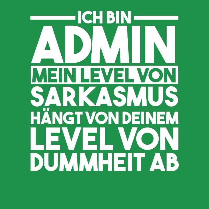 Administrator Informatiker Programmierer Admin
