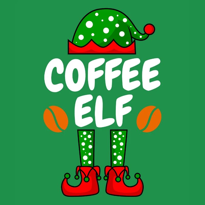 Kaffee Elfe Kaffeetrinker