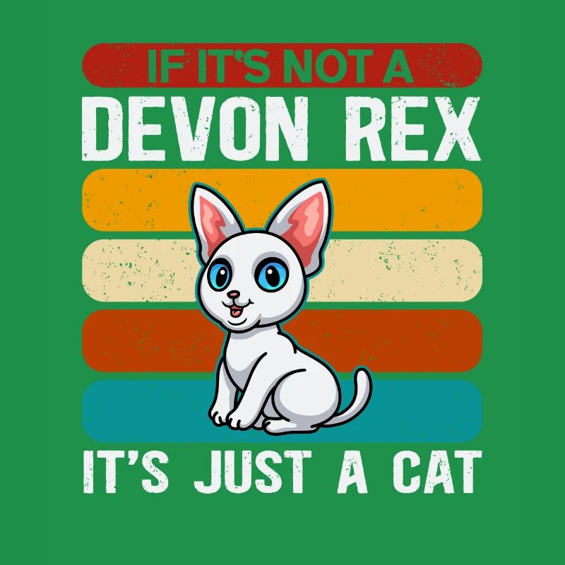 Devon Rex Katzen Katzenbesitzer Katze Geschenk