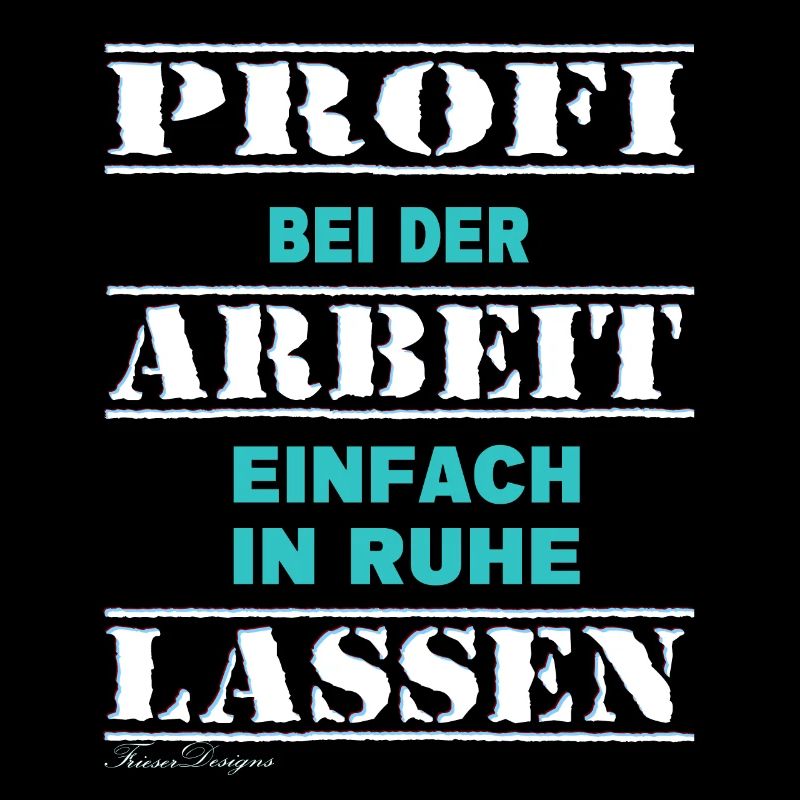 Profi bei der Arbeit lustiges Handwerker