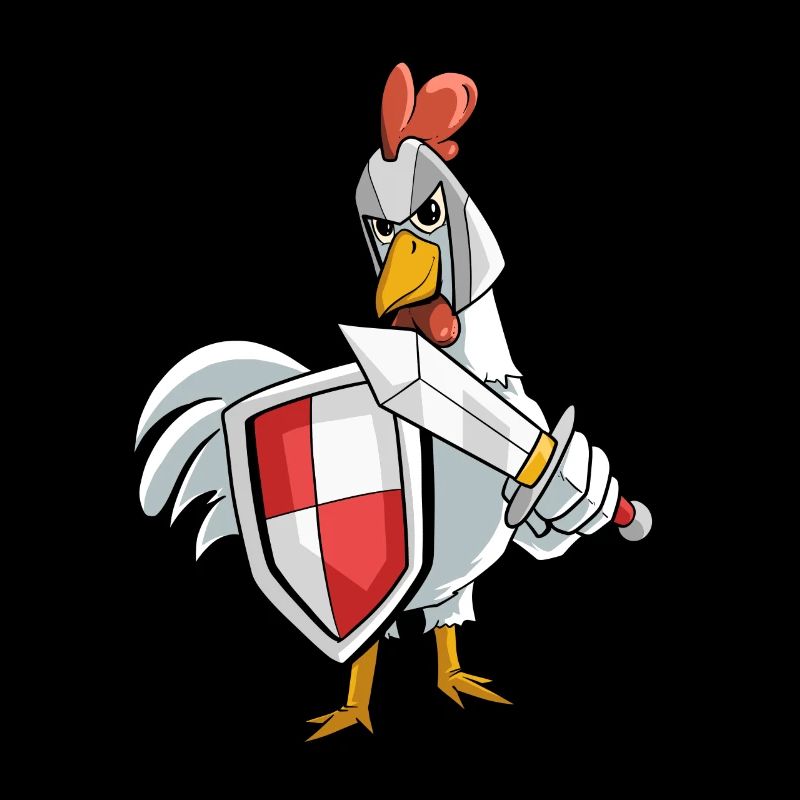 Gladiator Chick Chicken Rooster