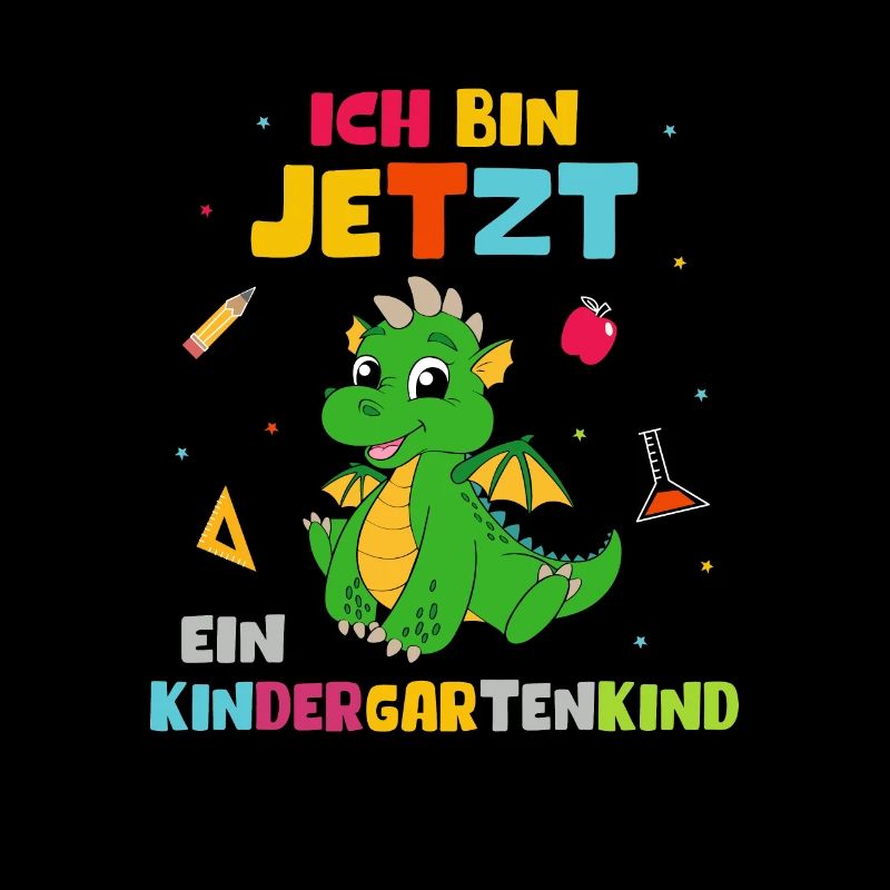 Ich bin jetzt ein Kindergartenkind Drache