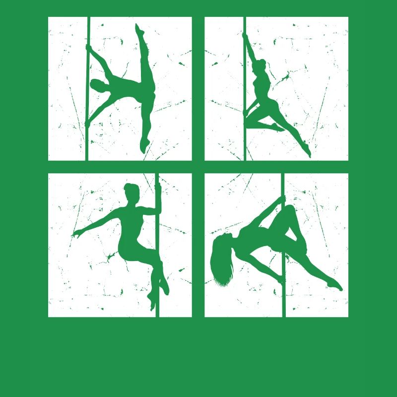 Pole Dance Silhouette - Pole Dancing Pole Dancer