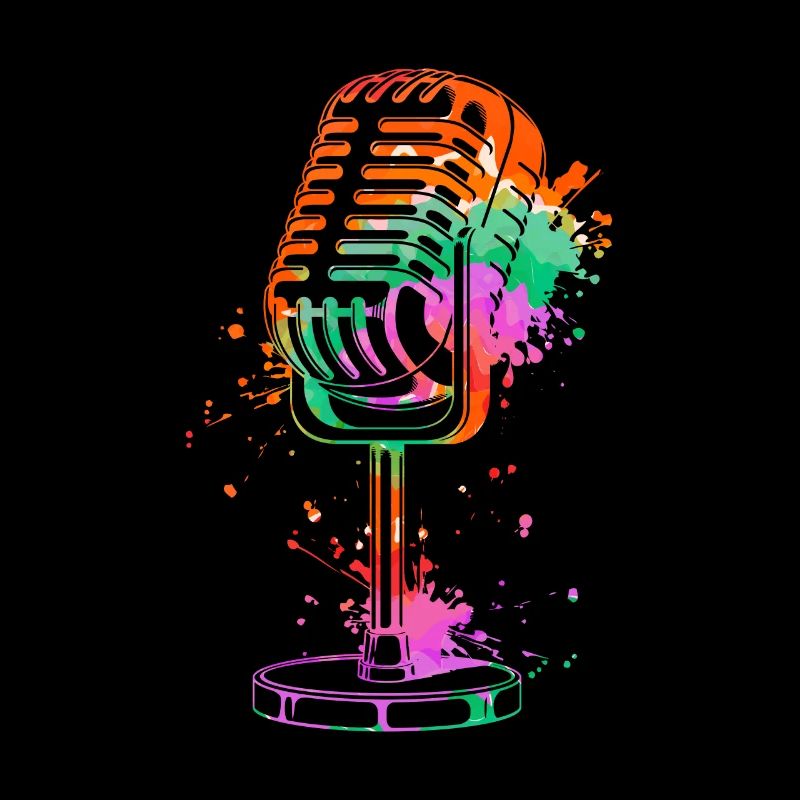 Microphone I'm a singer I'm a singer sing