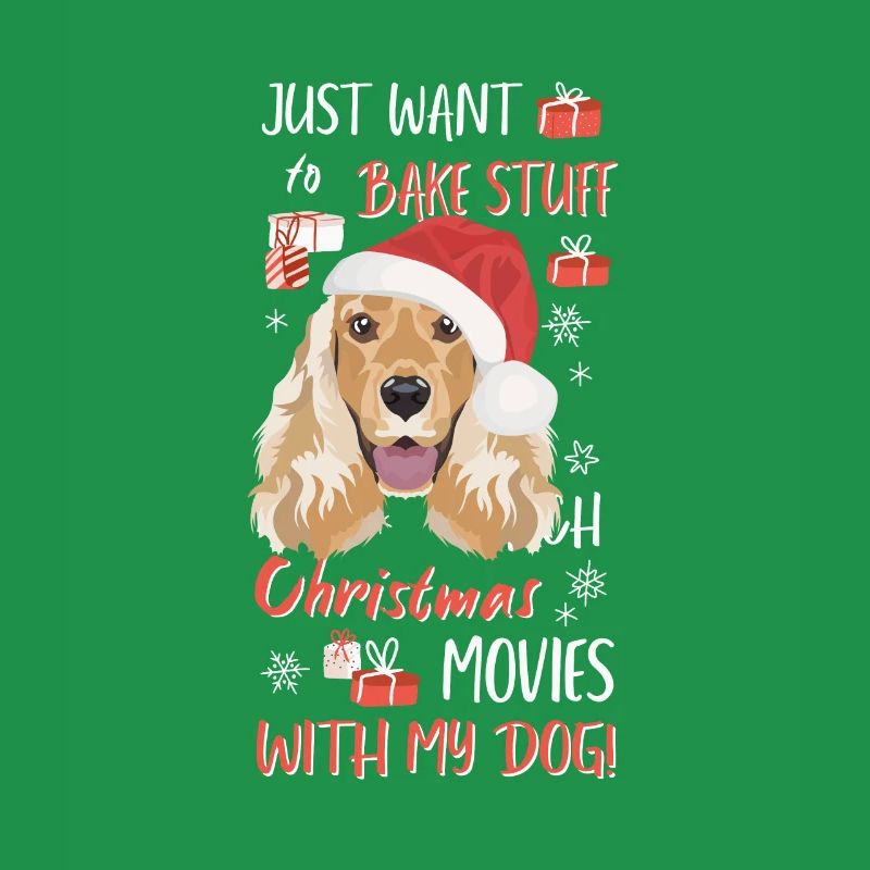 Deutsch Cocker Spaniel Joyeux Noël