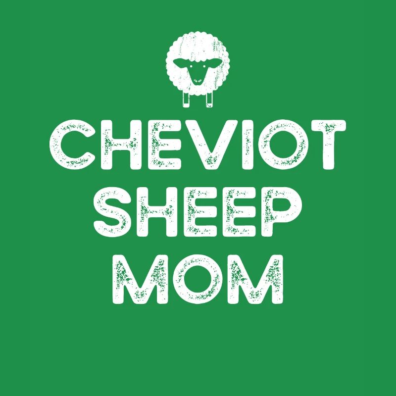 Bauer-Mutter-Mutter - Cheviot-Schaf