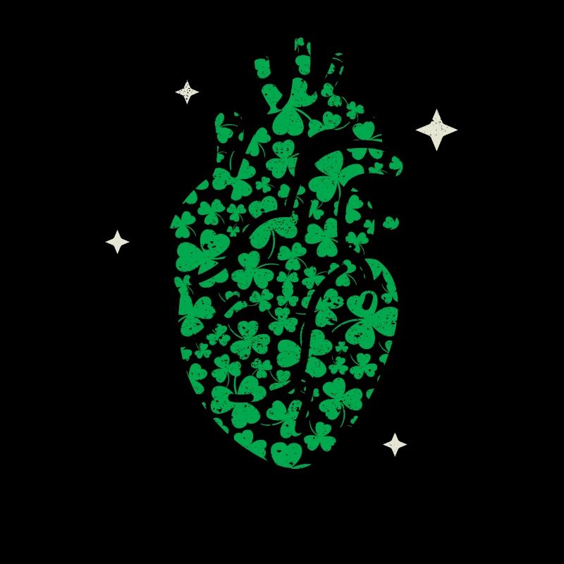 Kleeblatt Herz Herzkrankenschwester St. Patricks