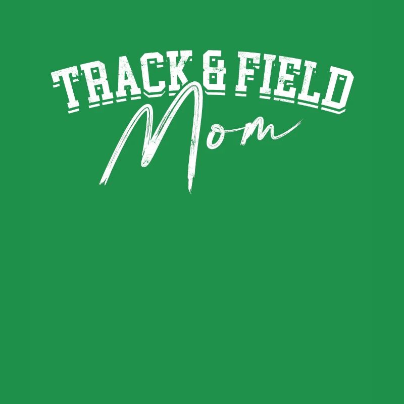 Leichtathletik -Mutter -Läufer Athelitcs Mutter