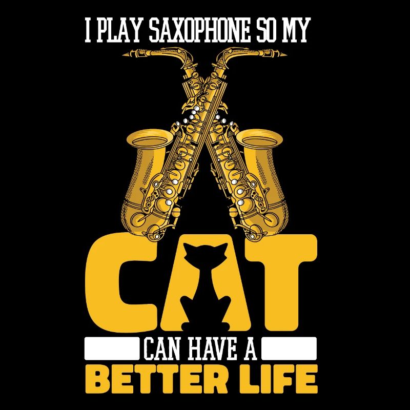Saxophone Saxophone Cat