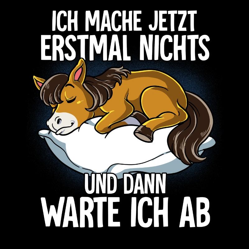 Langschläfer Pferd Müde Schlaf