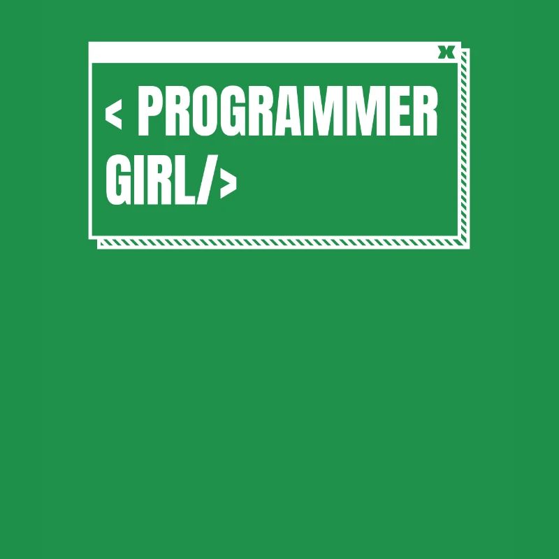 Développeur Coder Programmeur Girl