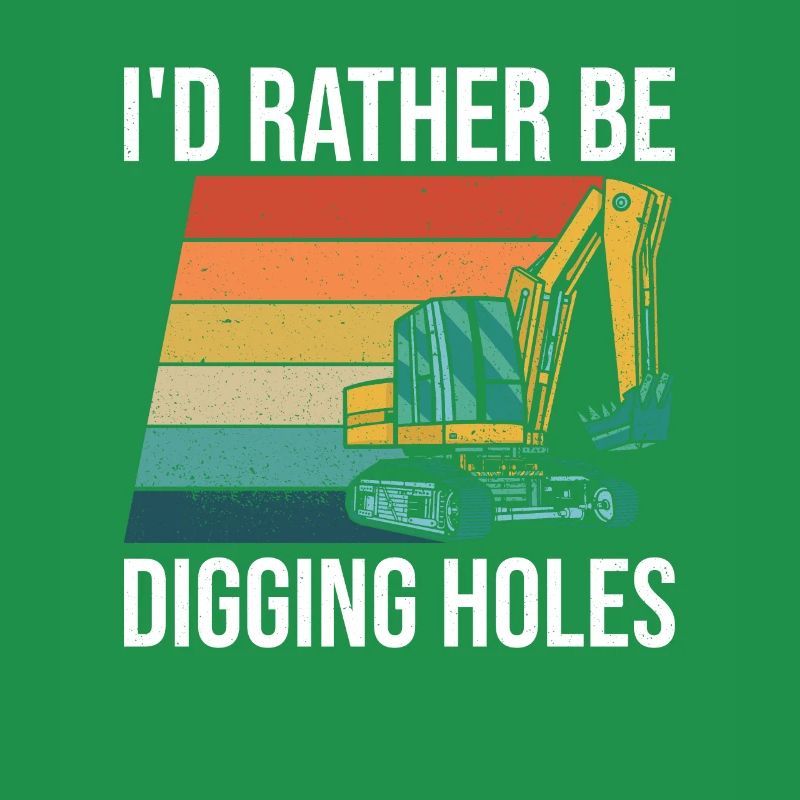 Bagger Baggerfahrer Baggern