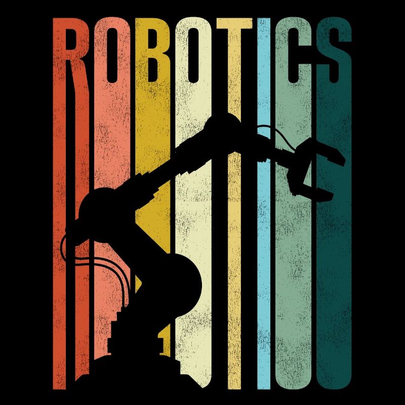 Robot Robotics Engineer Retro