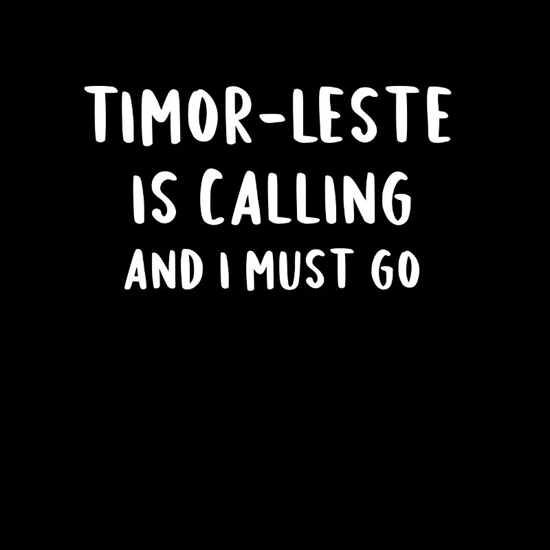 Timor-Leste ruft an und ich muss gehen