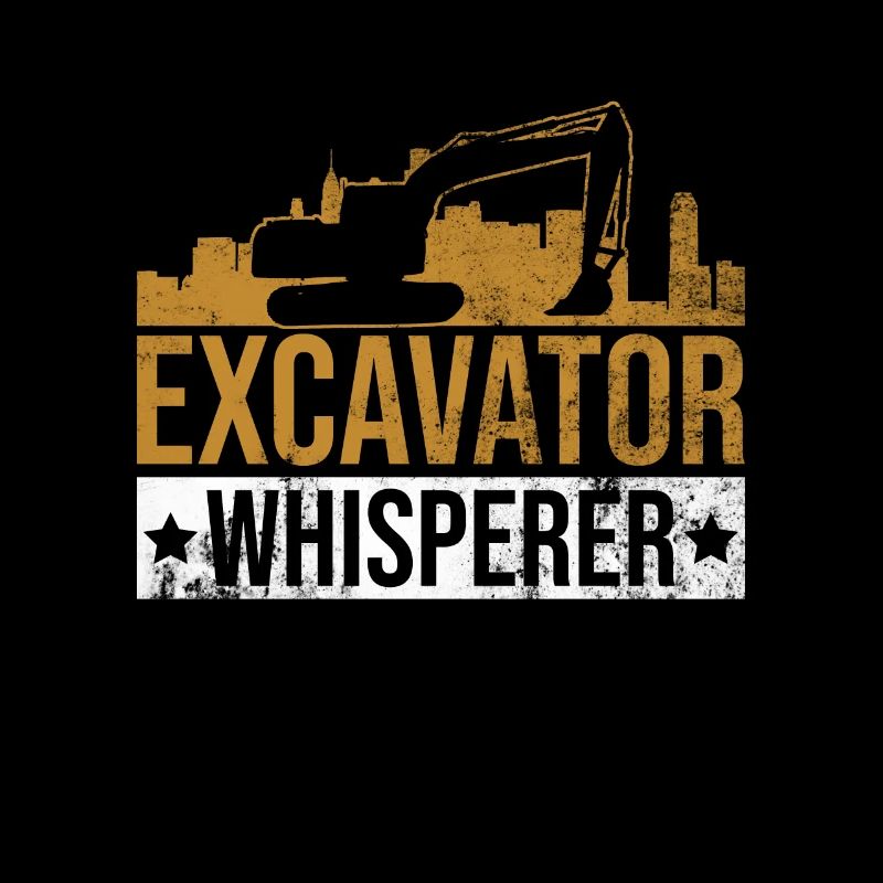 Baggerfahrer Bagger Baggern