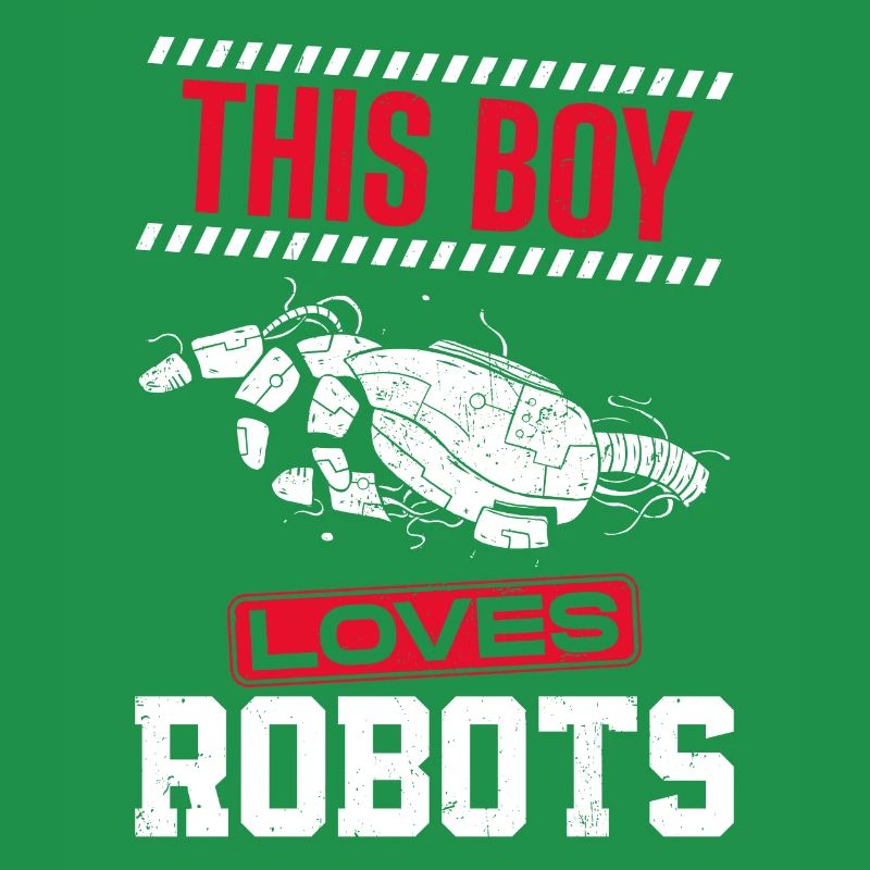 Robot Robotics Engineer Boy This