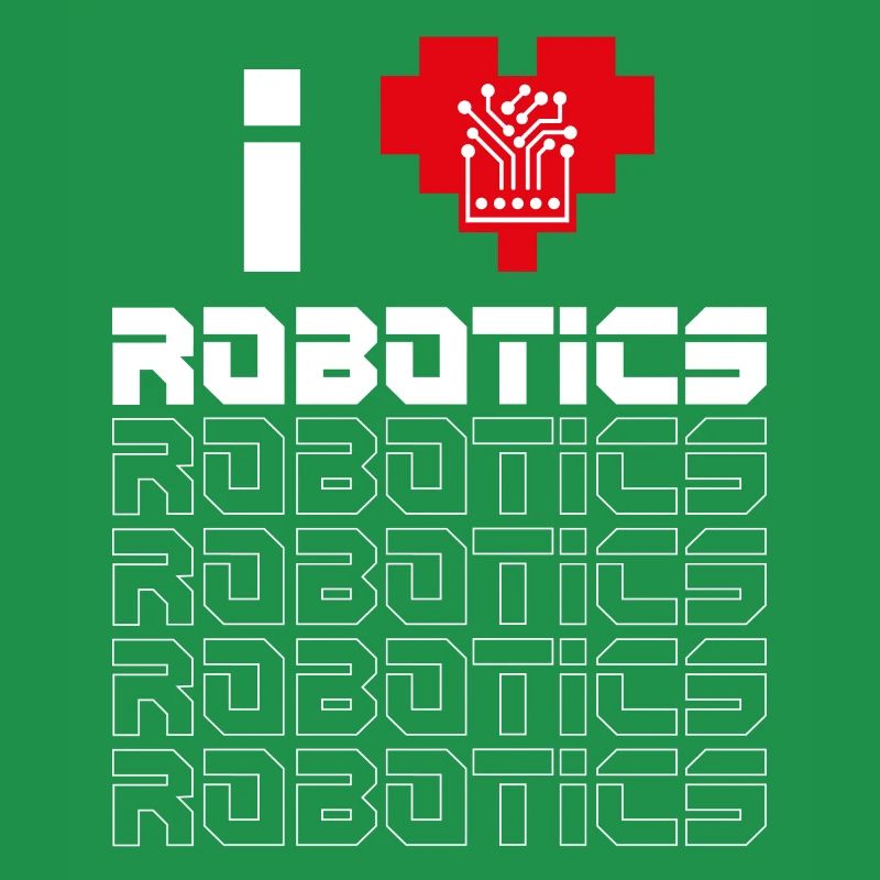 Robot Robotics Engineer Heart I