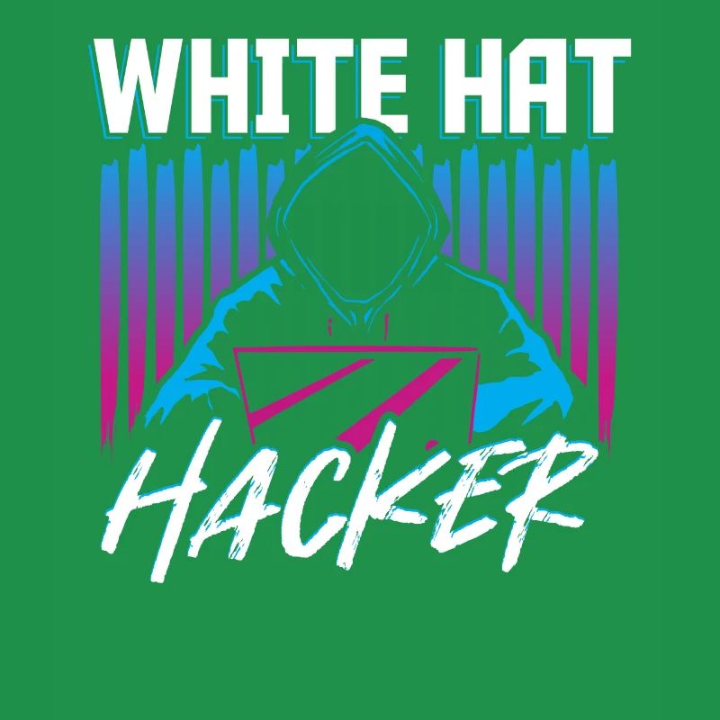 White Hat Hacker Hacking Internet Network