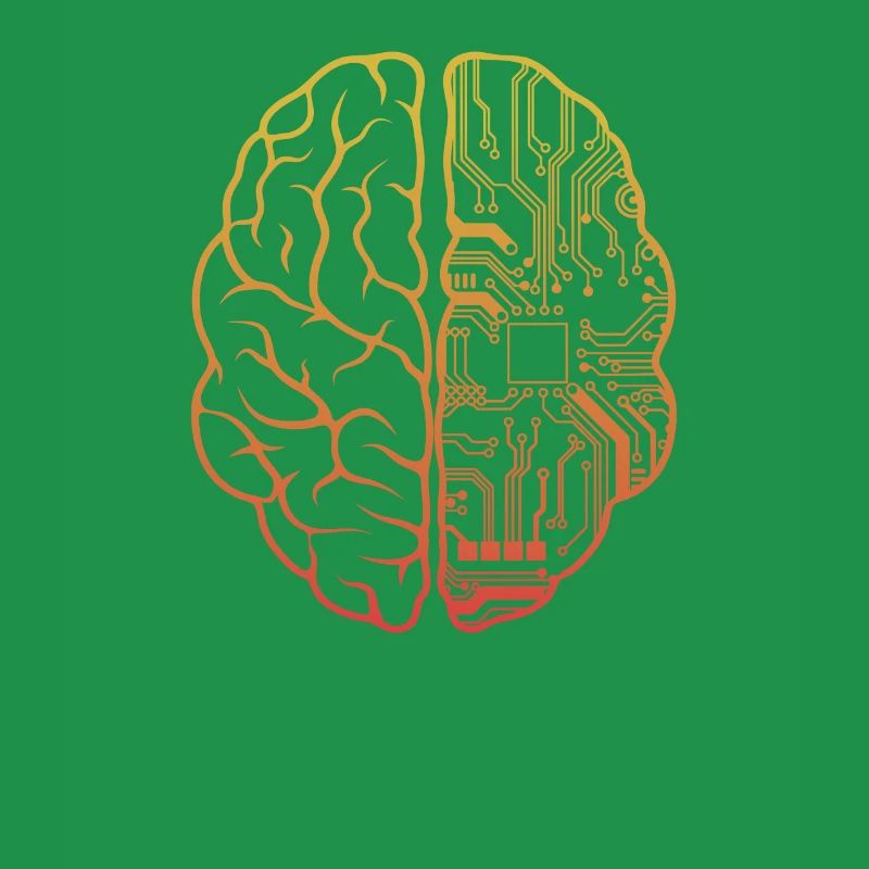 Programmer HTML - Developer Programming Brain Cool