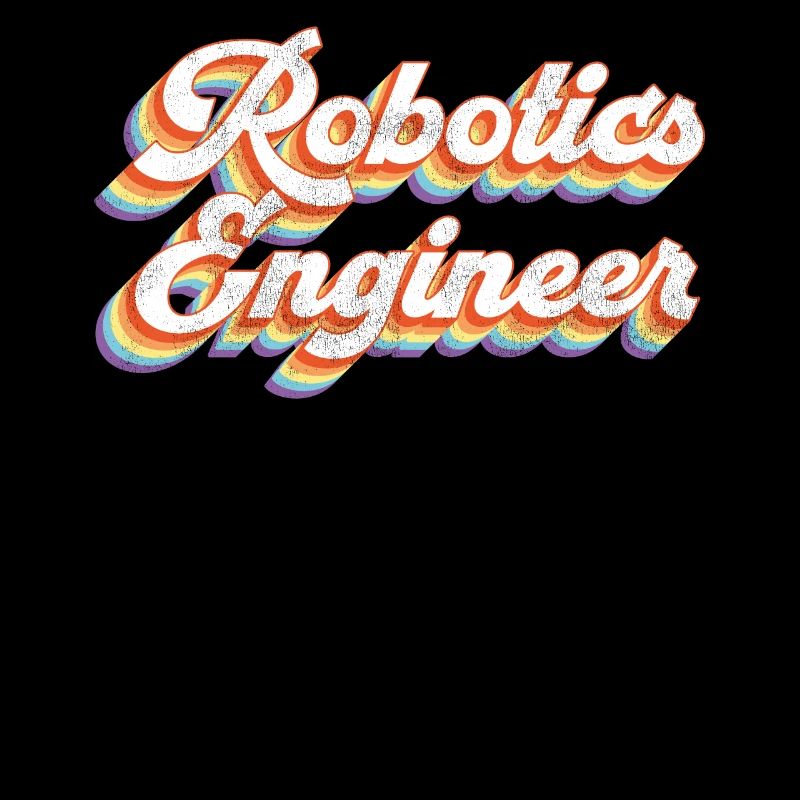 Robot Robotics Engineer Retro