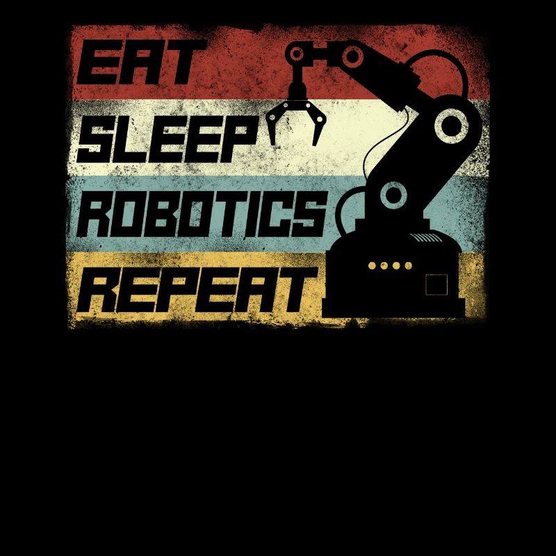 Robot Robotics Engineer Retro