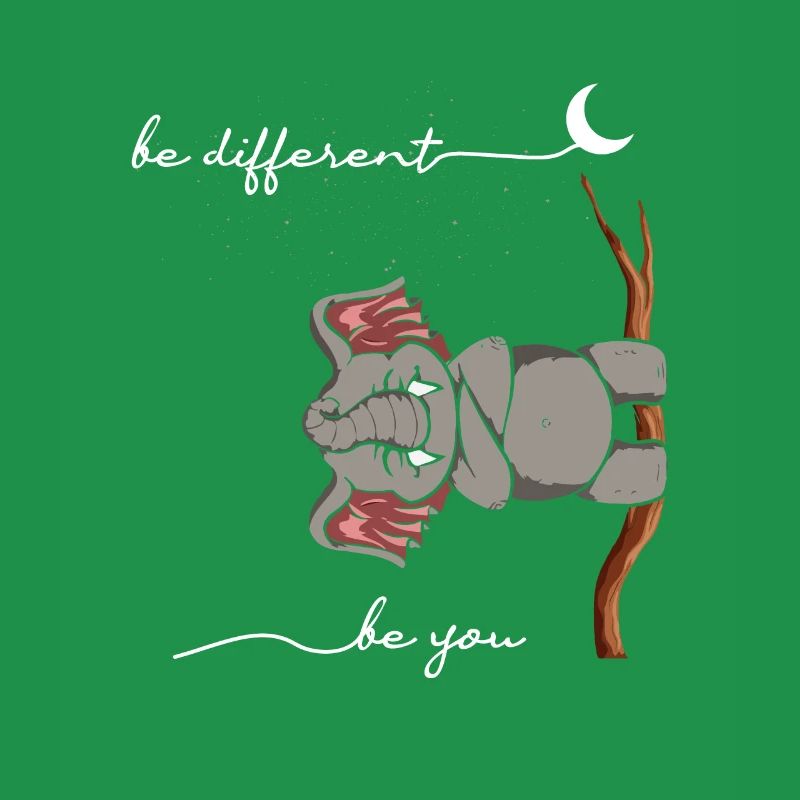 Be Different Elephant Be You Autism Elephant