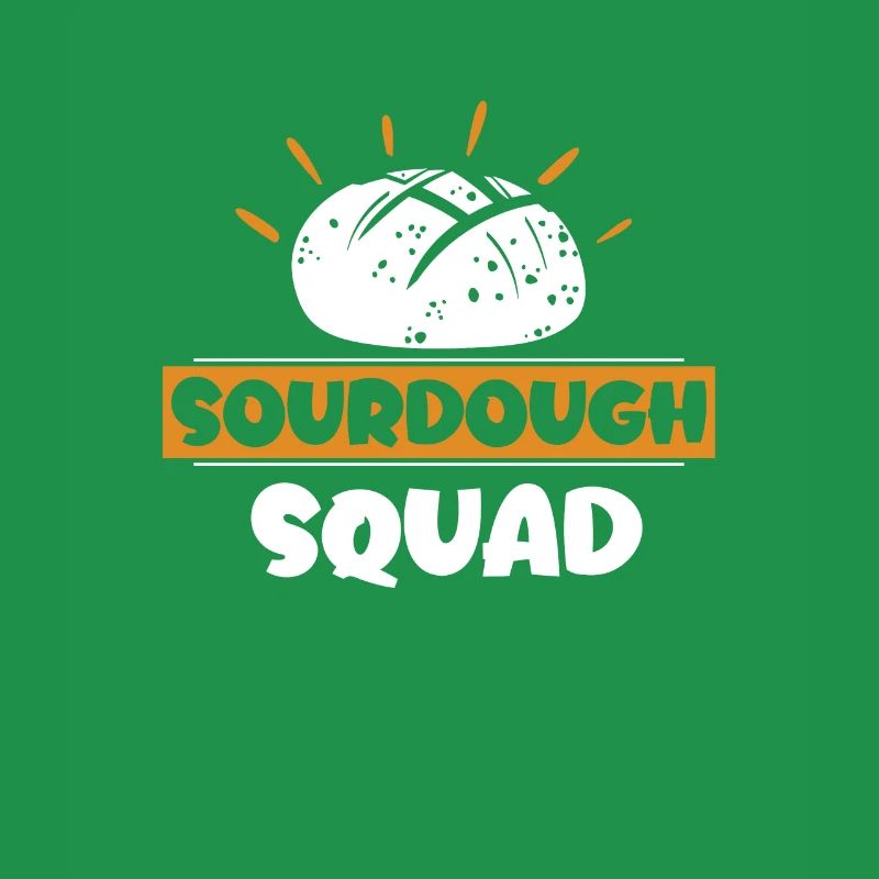 Sourdough Squad Funny Sourdough Bread Baking for