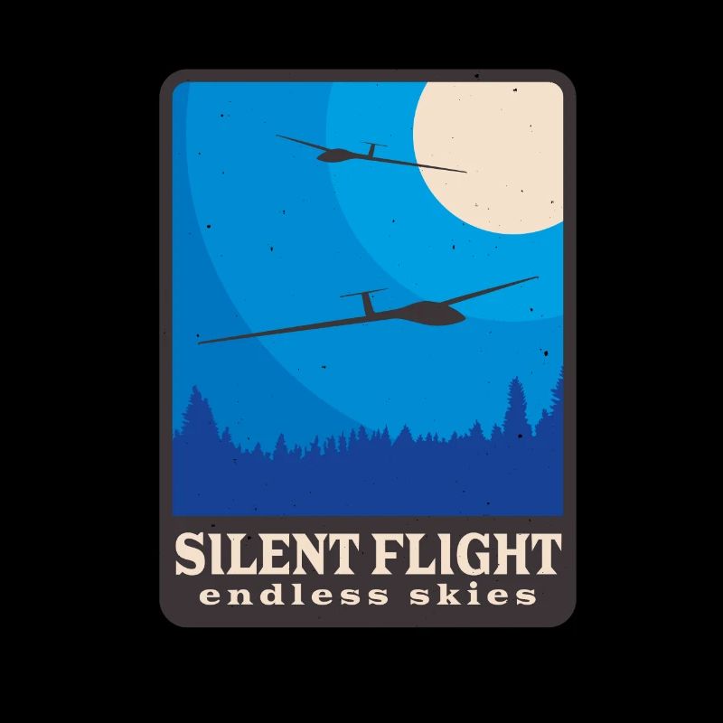 Glider Glider Retro Glider Pilot